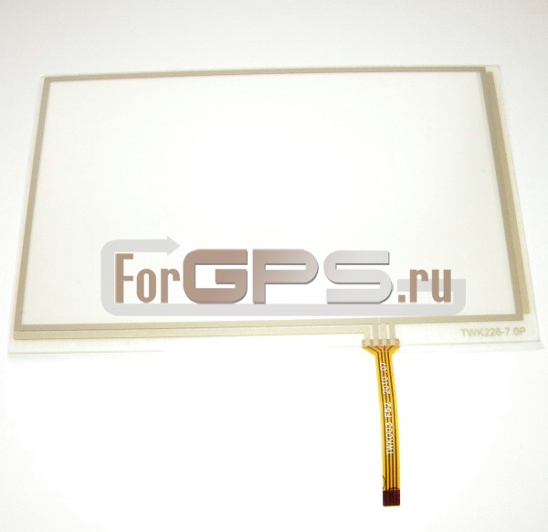 Сенсорное стекло для GPS навигатора и автомагнитолы #82 - тачскрин - touch screen 164x104мм 7 дюймов