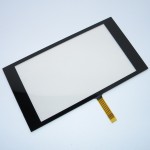 Сенсорное стекло 5 - 5,5 дюймов для GPS навигатора и автомагнитолы #98 - тачскрин - touch screen с передней панелью