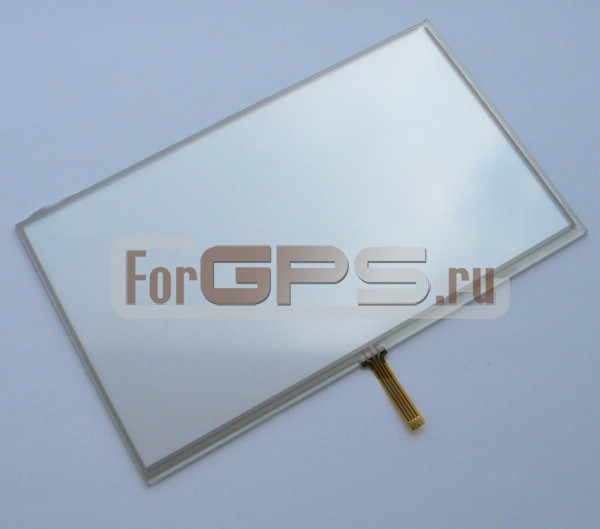 Сенсорное стекло для GPS навигатора и автомагнитолы #100 - тачскрин - touch screen 162x97мм 7 дюймов - T1527C-B2