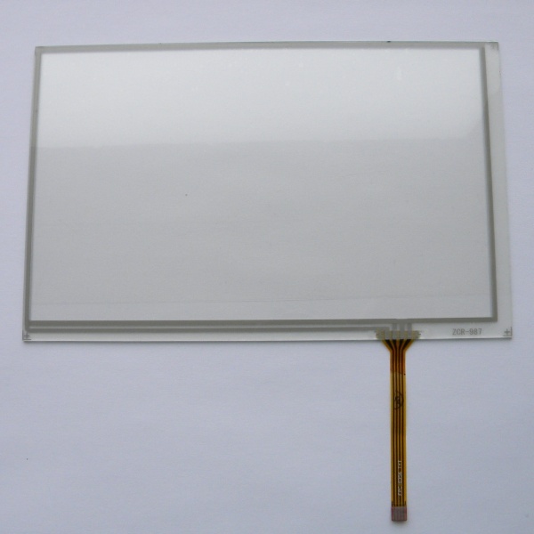 Сенсорное стекло 7 дюймов 164мм*104мм - для GPS навигатора и автомагнитолы #128 - тачскрин - touch screen
