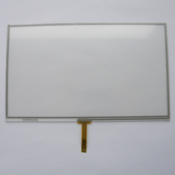 Сенсорное стекло 7 дюймов 161мм*96мм - для GPS навигатора и автомагнитолы #132 - тачскрин - touch screen