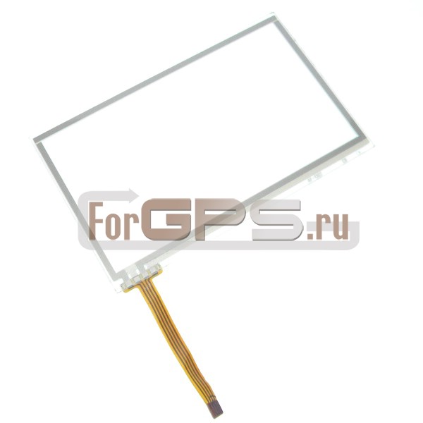 Сенсорное стекло для GPS навигатора и автомагнитолы #70 - тачскрин - touch screen 102x65мм 4,3 дюйма