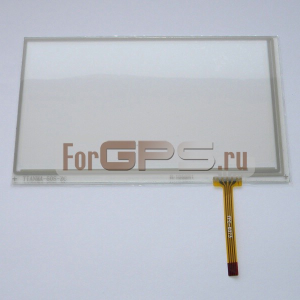 Сенсорное стекло для GPS навигатора и автомагнитолы #83 - тачскрин - touch screen 145x87мм 6-6,5 дюймов