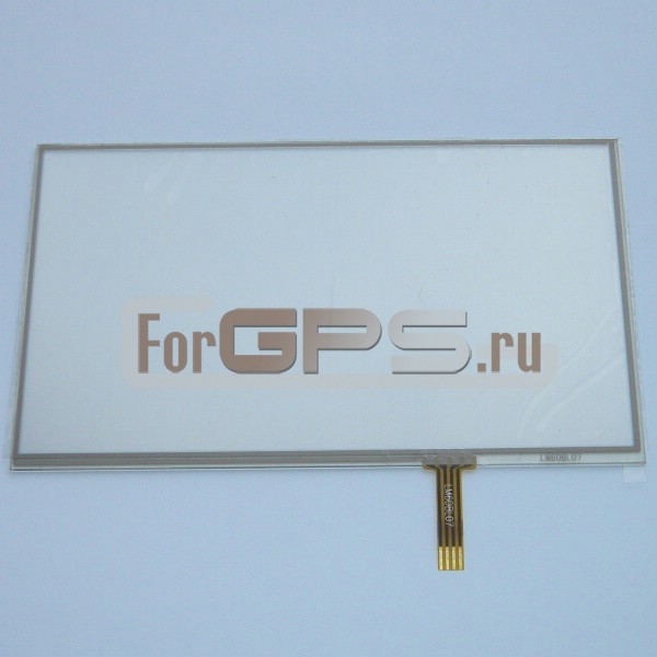 Сенсорное стекло для GPS навигатора и автомагнитолы #90 - тачскрин - touch screen 141х83мм 6 дюймов - LM60BL07