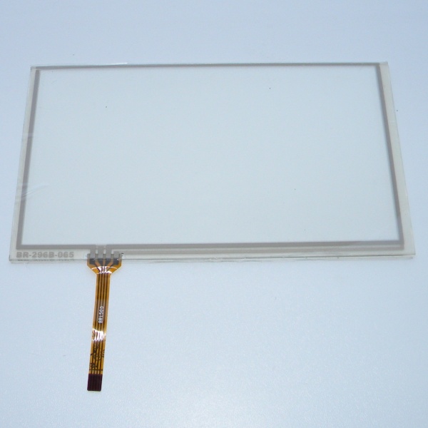 Сенсорное стекло 6 - 6,5 дюймов - KDT-1743 для GPS навигатора и автомагнитолы #94 - тачскрин - touch screen размером 155х88мм