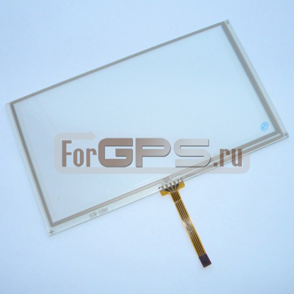 Сенсорное стекло 6 - 6,5 дюймов - ZCR-1293 для GPS навигатора и автомагнитолы #95 - тачскрин - touch screen размером 155х88мм